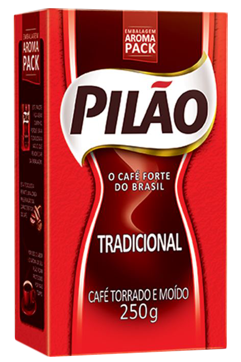 Café Torrado e Moído Tradicional Pilao 250g