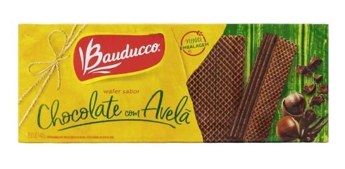 Wafer Chocolate com Avellana Bauducco 140g